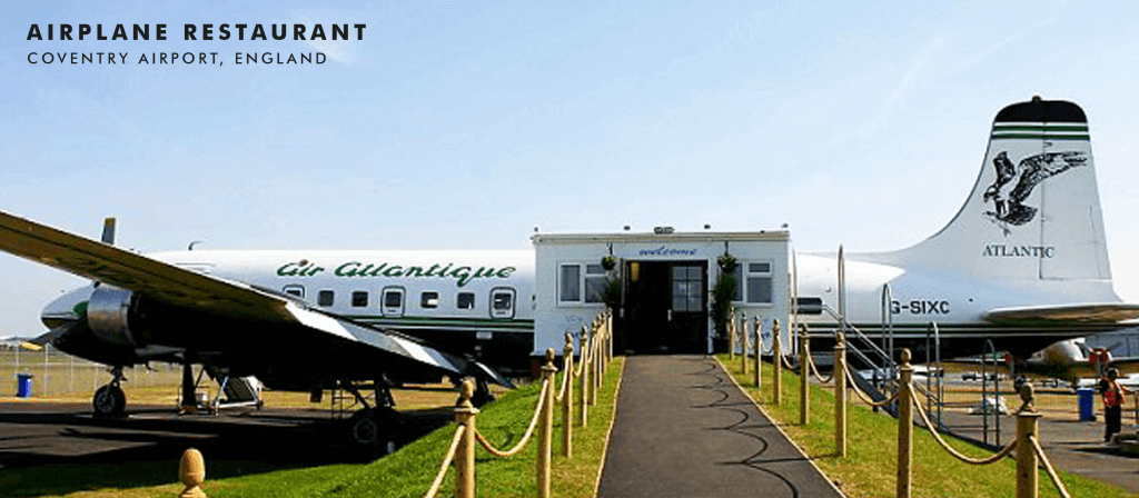 airplane restaurant coventry airport england