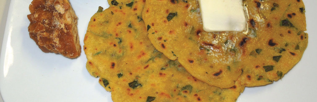 makai lasan cheese da paratha at jassi de parathe vastrapur