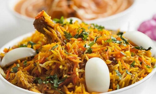 break the fast biryani